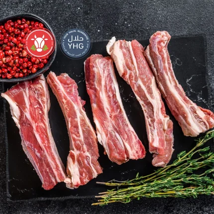 Halal Beef Ribs — Single Bone (Back Rib)