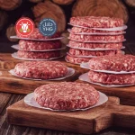 halal beef burger patty