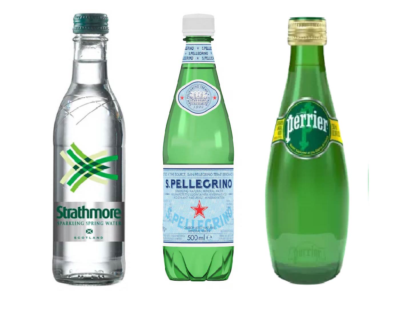 Sparkling Water Collection Glass & Plastic Bottles Pack of 6 Sparkling Water Collection Glass & Plastic Bottles Pack of 6