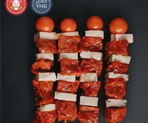 Halal Beef & Halloumi Skewer (Brochettes)