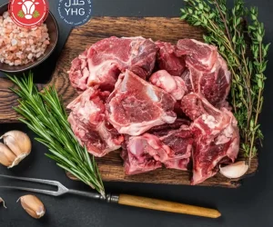 Halal Diced Beef (Bone-In) — Bone-Rich — Casserole