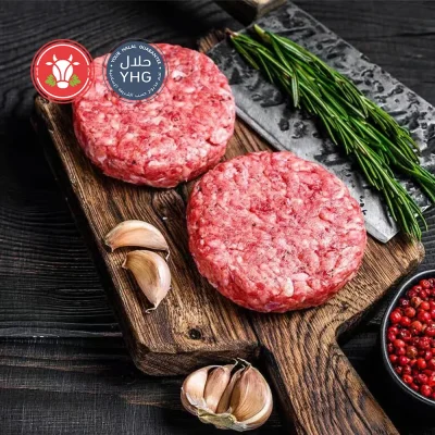 halal lamb burger