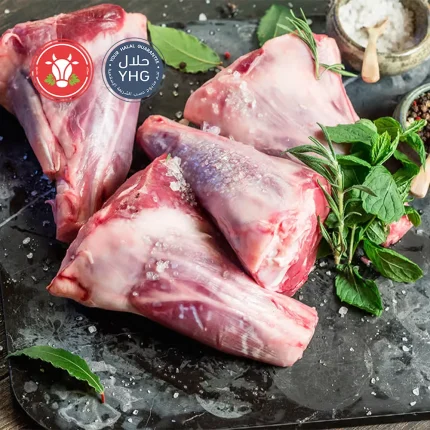 halal lamb shank