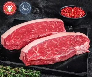 Halal Beef Sirloin Steak (Striploin)