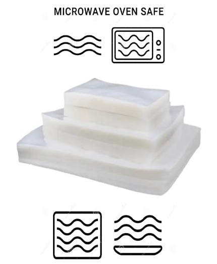 Cook-in-the-Bag Ovenable Vacuum Pouches — 20-Pack