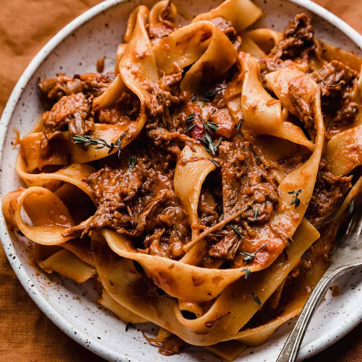 Beef Ragù Pappardelle Beef Ragù Pappardelle