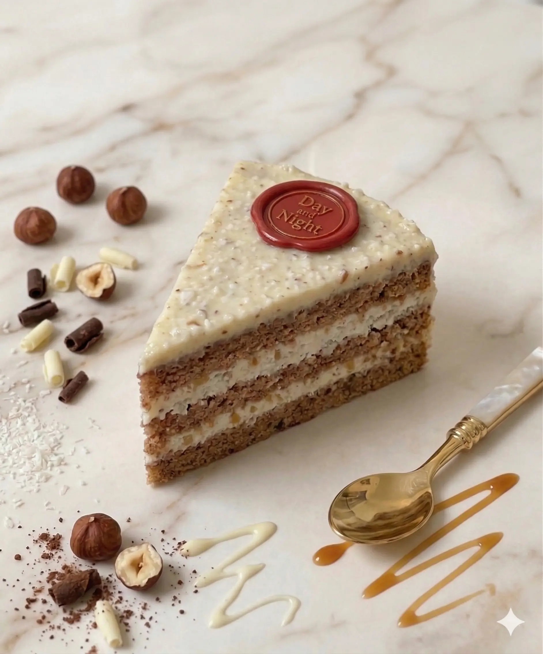 Cake Danieli with Magic Cream — Day and Night Cake Danieli with Magic Cream — Day and Night