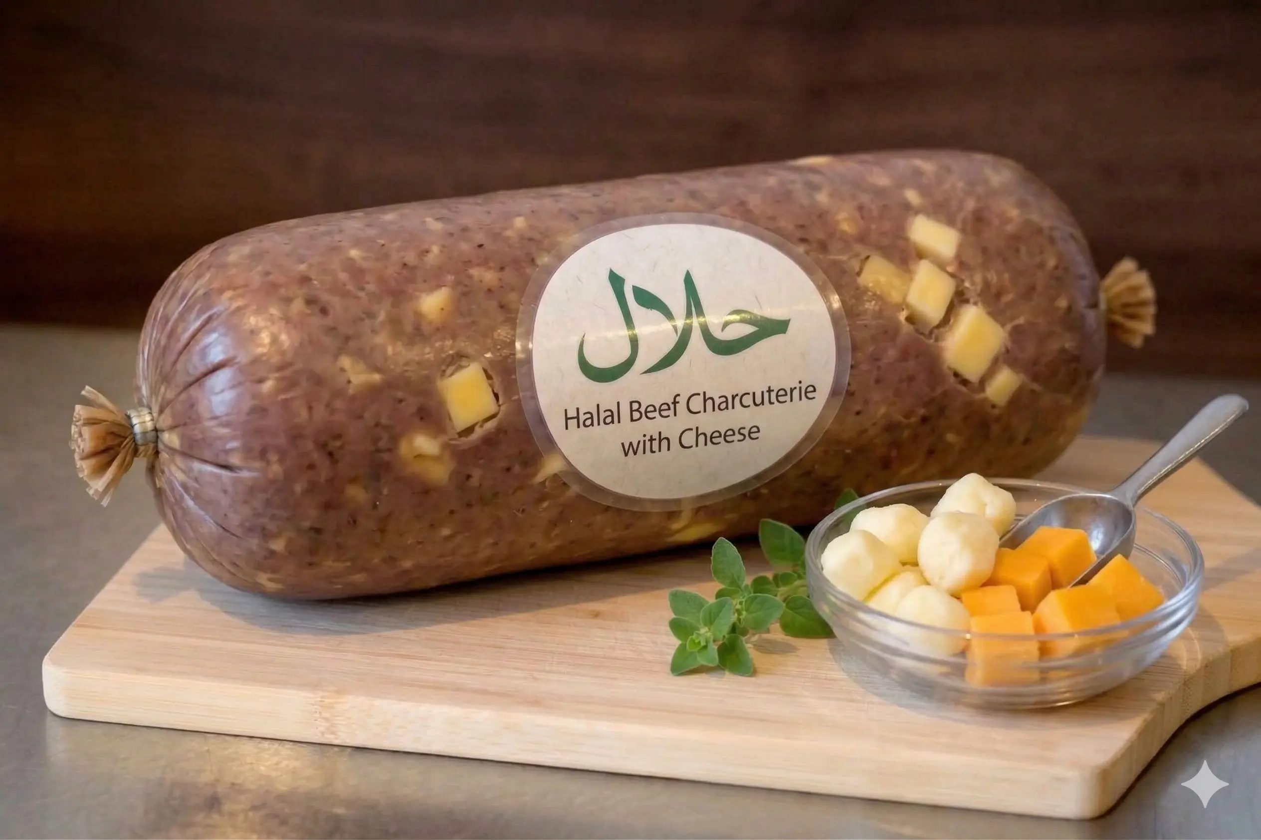 Halal Beef Charcuterie with Cheese Halal Beef Charcuterie with Cheese