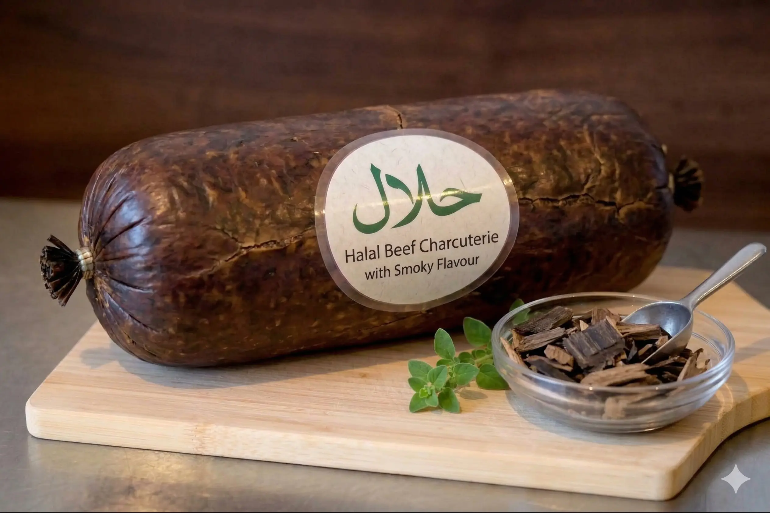 Halal Beef Charcuterie with Smoky Flavour Halal Beef Charcuterie with Smoky Flavour