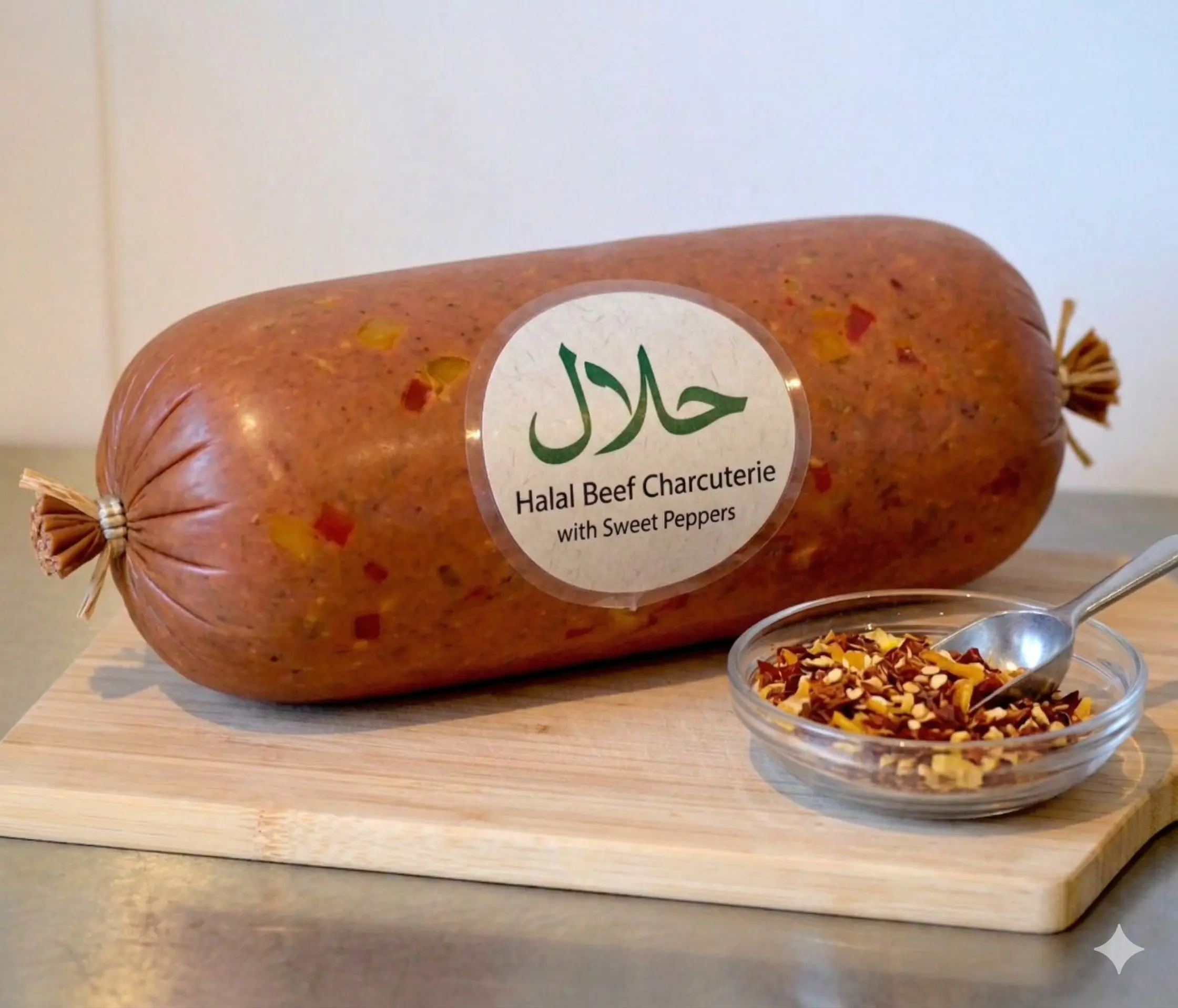 Halal Beef Charcuterie with Sweet Peppers Halal Beef Charcuterie with Sweet Peppers