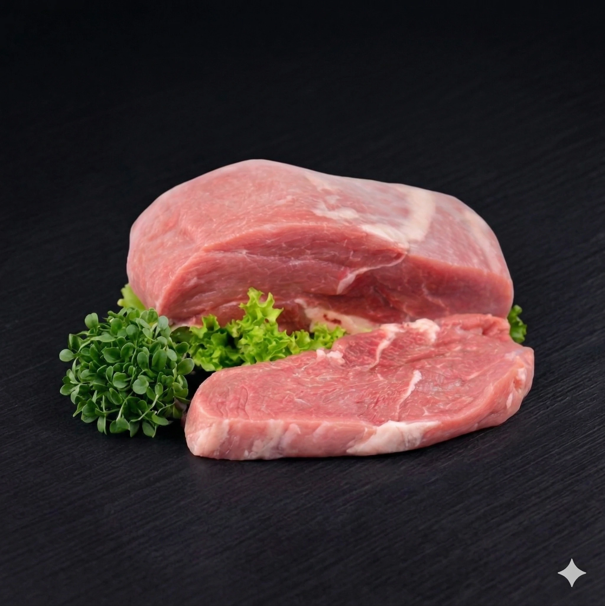 Halal Milk-Fed Veal Noix Steak (Noix de Veau) Halal Milk-Fed Veal Noix Steak (Noix de Veau)