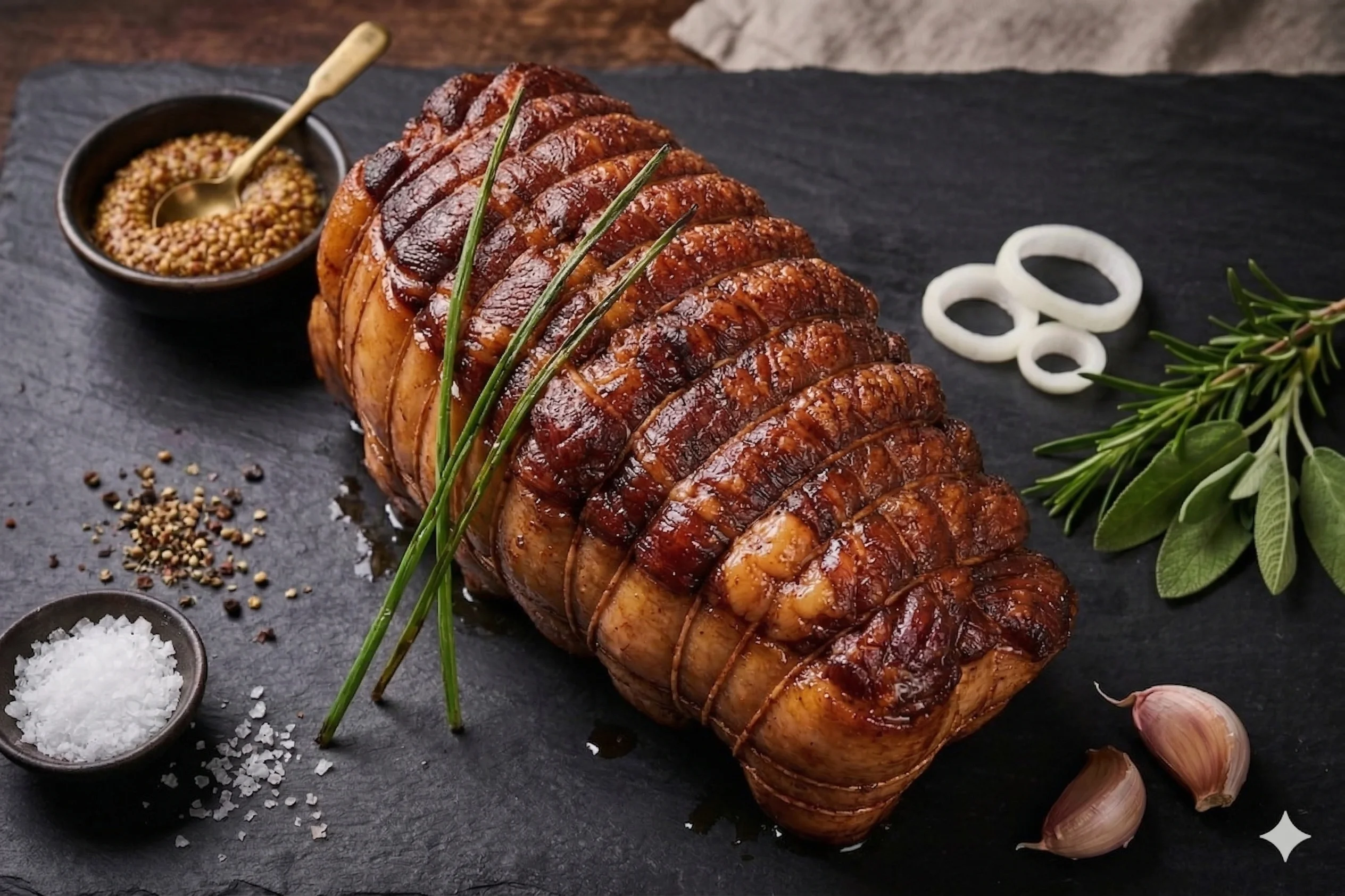 Halal Milk-Fed Veal Roasting Joint — Pre-Cooked Halal Milk-Fed Veal Roasting Joint — Pre-Cooked