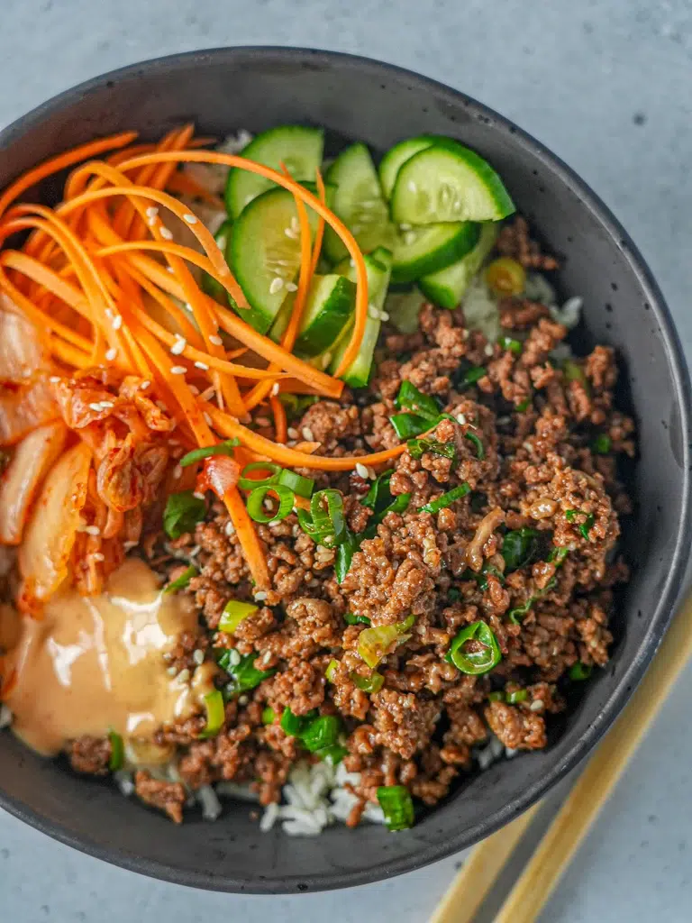 Korean Beef Rice Bowls Korean Beef Rice Bowls