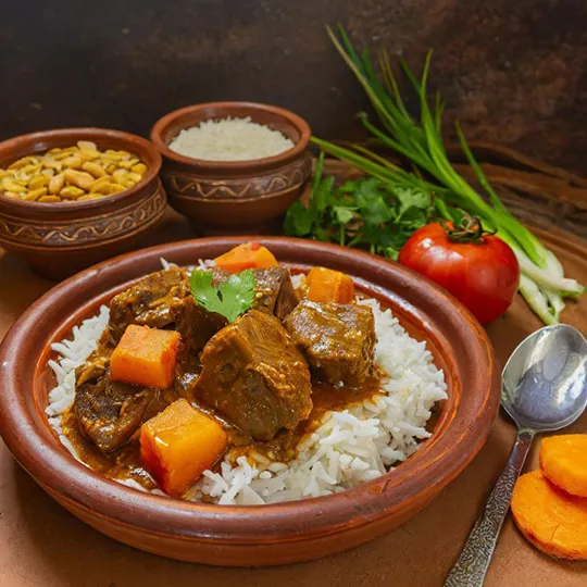 Lamb Mafé (Peanut Stew) Lamb Mafé (Peanut Stew)