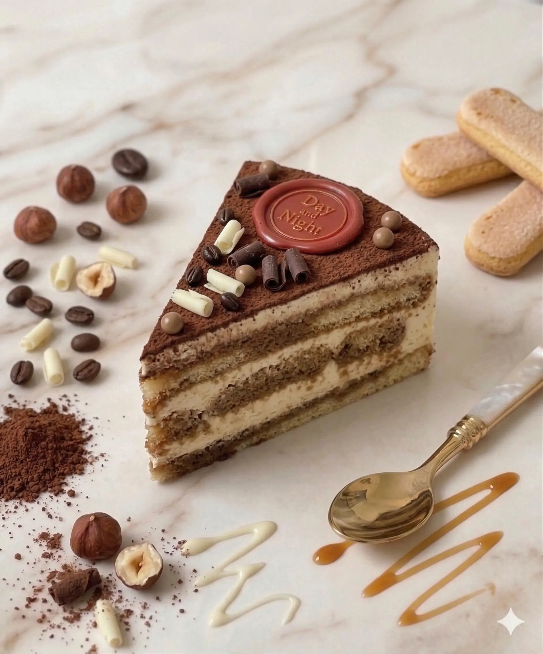 Cake Danieli with Magic Cream — Tiramisu Cake Danieli with Magic Cream — Tiramisu