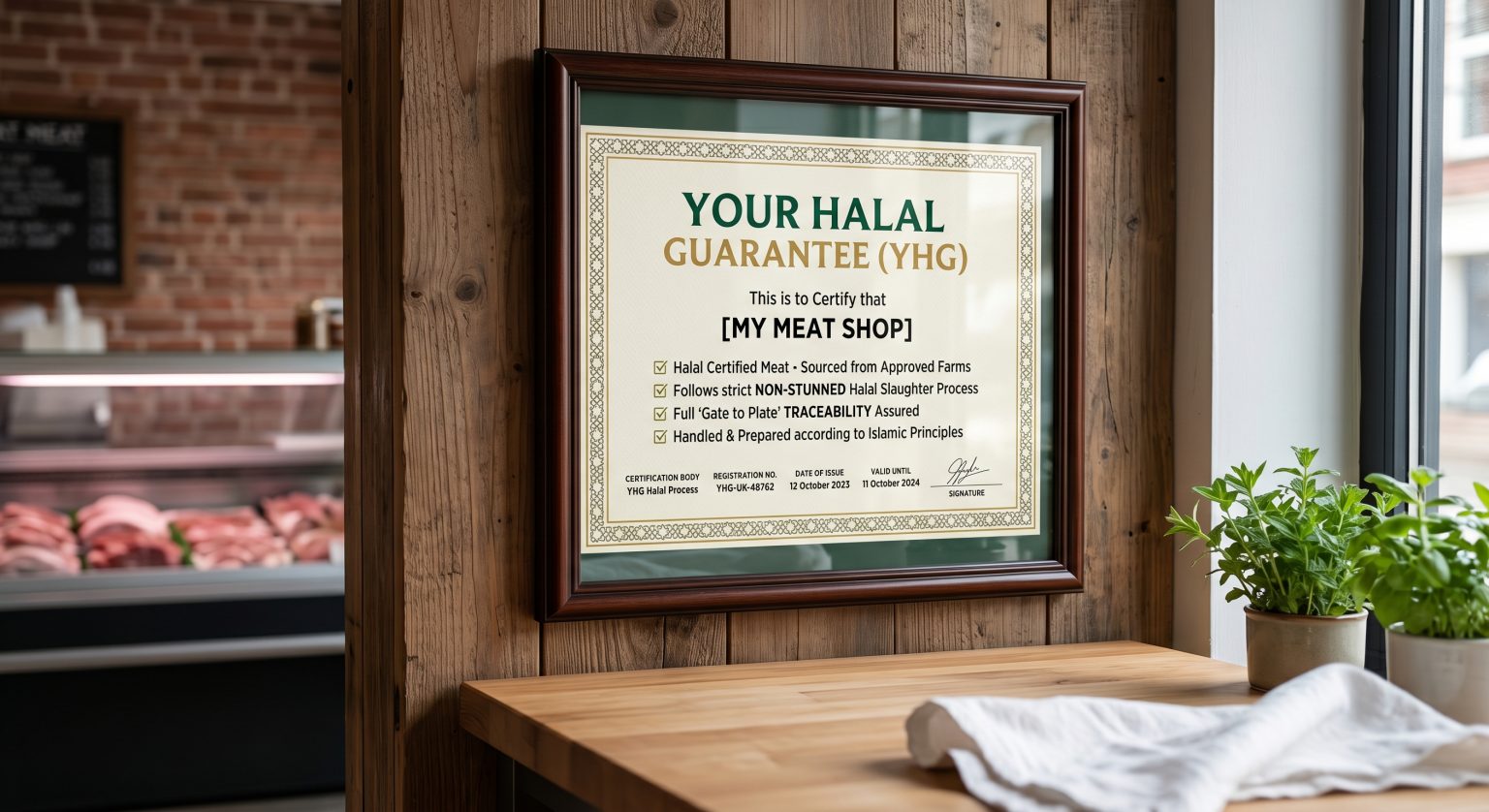 Understanding Halal Certification: YHG, Non-Stunned Halal ...