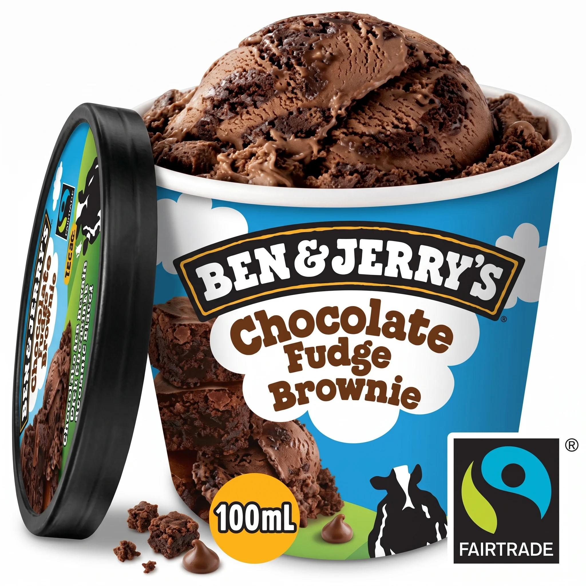 Ben & Jerry’s Ice Cream – Chocolate Fudge Brownie 100ml Ben & Jerry’s Ice Cream – Chocolate Fudge Brownie 100ml